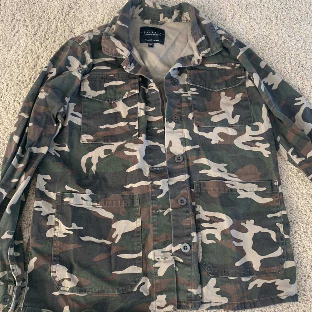 Sanctuary camo jacket